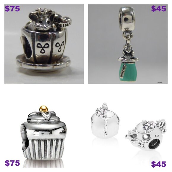 PANDORA CHARMS - Picture 1 of 7